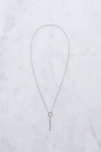 Load image into Gallery viewer, Silver Threader Necklace