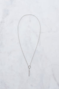 Silver Threader Necklace